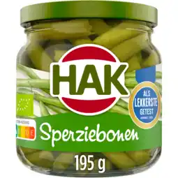 Jumbo Hak Sperziebonen Bio 185 g aanbieding