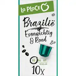 Jumbo La Place Brazilië Nespresso Koffiecups 10 Stuks aanbieding