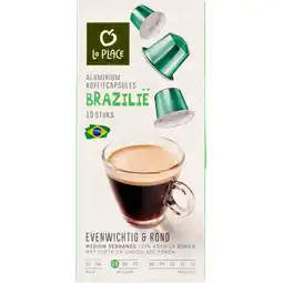 Jumbo La Place Koffiecups Brazilië 10 Stuks aanbieding