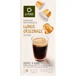 Jumbo La Place Koffiecups Lungo Originale 10 Stuks aanbieding
