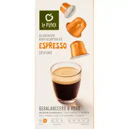 Jumbo La Place Koffiecups Espresso 10 Stuks aanbieding