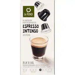 Jumbo La Place Koffiecups Espresso Intenso 10 Stuks aanbieding
