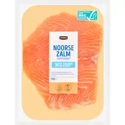 Jumbo Jumbo Noorse Zalm Houtgerookt 100 g aanbieding