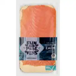 Jumbo Jumbo Fijnproevers IJslandse Gerookte Zalm Lang Gesneden 100 g aanbieding