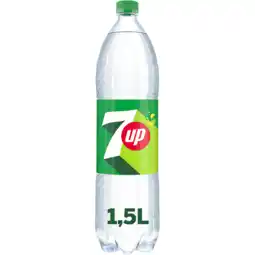 Jumbo 7UP Refreshing Lemon & Lime Taste 1,5 L aanbieding