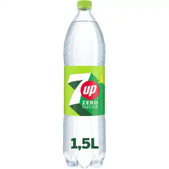 Jumbo 7UP Zero Sugar Refreshing Lemon & Lime Taste 1,5 L aanbieding