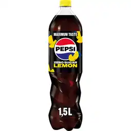 Jumbo Pepsi Zero Sugar Lemon Flavour 1,5 L aanbieding