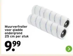 GAMMA Muurverfroller voor gladde ondergrond aanbieding