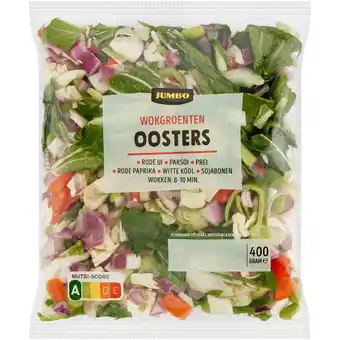 Jumbo Jumbo Wokgroenten Oosters 400 g aanbieding