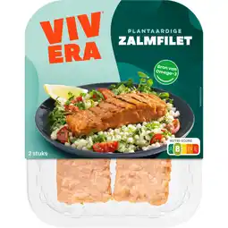 Jumbo Vivera Plantaardige Zalmfilet 2 Stuks 200 g aanbieding