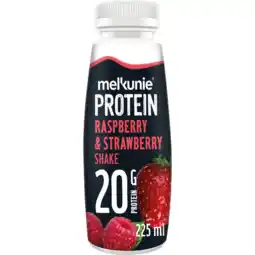 Jumbo Melkunie Protein Raspberry & Strawberry Flavoured Shake 225 ml aanbieding