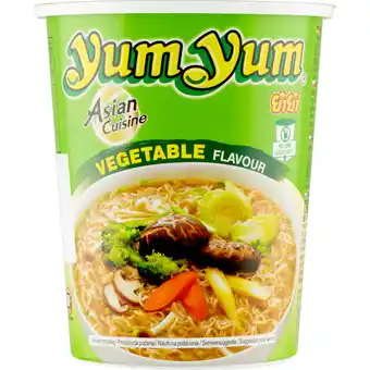 Jumbo Yum Yum Asian Cuisine Vegetable Flavour 70 g aanbieding
