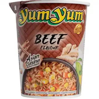 Jumbo Yum Yum Instant Noodles Beef Flavour 70 g aanbieding