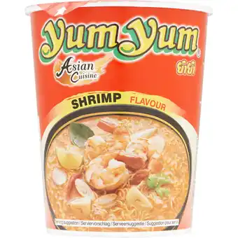 Jumbo Yum Yum Instant Noedels Garnalensmaak 70 g aanbieding