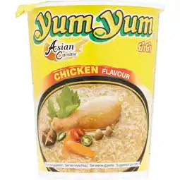 Jumbo Yum Yum Instant Noedels Kipsmaak Cup 70 g aanbieding