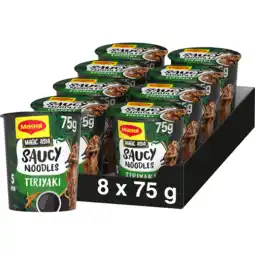 Jumbo Maggi Magic Asia Saucy Noodles Teriyaki 75 g aanbieding