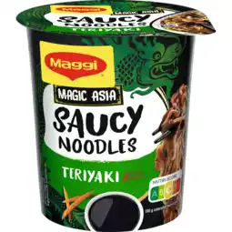 Jumbo Maggi Magic Asia Saucy Noodles Teriyaki 75 g aanbieding