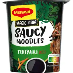 Jumbo Maggi Magic Asia Saucy Noodles Teriyaki 75 g aanbieding