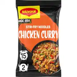 Jumbo MAGGI Noodles Curry 185g aanbieding