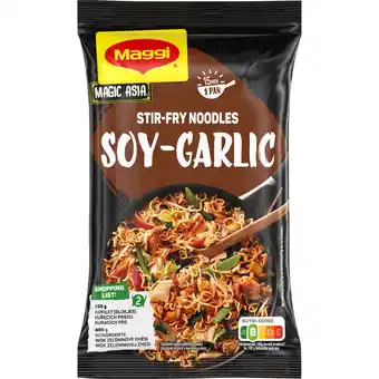 Jumbo MAGGI Noodles Soy Garlic 185g aanbieding