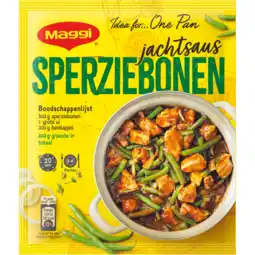 Jumbo MAGGI Sperziebonen Jachtsaus 54g aanbieding