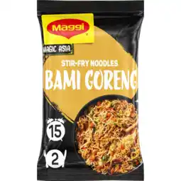 Jumbo Maggi Magic Asia Stir-Fry Noodles Bami Goreng 185 g aanbieding