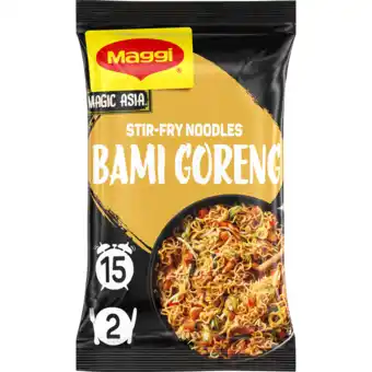 Jumbo Maggi Magic Asia Stir-Fry Noodles Bami Goreng 185 g aanbieding