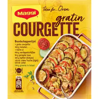 Jumbo Maggi Ovenschotel Kruidenmix Courgette 42g aanbieding
