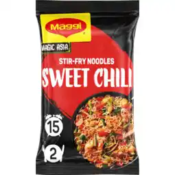 Jumbo MAGGI Noodles Sweet Chili 185g aanbieding