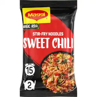 Jumbo MAGGI Noodles Sweet Chili 185g aanbieding