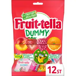 Jumbo Fruittella Dummy Vegan Uitdeelzak 12 stuks aanbieding