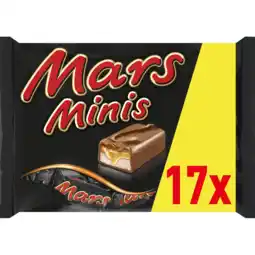 Jumbo Mars Minis chocolade caramel repen uitdeelzak 333g aanbieding
