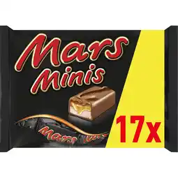 Jumbo Mars Minis chocolade caramel repen uitdeelzak 333g aanbieding