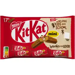 Jumbo KITKAT Mini Melkchocolade uitdeelzak aanbieding