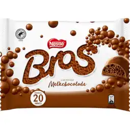 Jumbo BROS Mini Melkchocolade Uitdeelzak 208 g aanbieding
