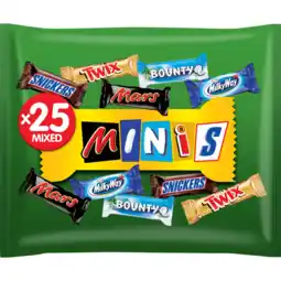 Jumbo Mars Minimix chocolade repen uitdeelzak 500g aanbieding