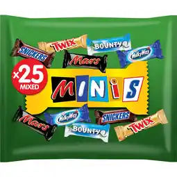 Jumbo Mars Minimix chocolade repen uitdeelzak 500g aanbieding