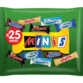 Jumbo Mars Minimix chocolade repen uitdeelzak 500g aanbieding