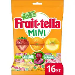 Jumbo Fruittella Mini Vegan Uitdeelzak 16 stuks aanbieding