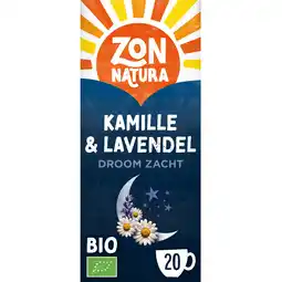 Jumbo Zonnatura Kamille & Lavendel Droom Zacht 20 Zakjes 30 g aanbieding