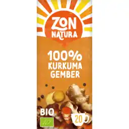 Jumbo Zonnatura Biologische Thee - 100% Kurkuma Gember aanbieding