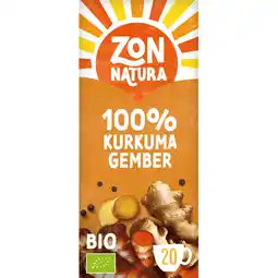 Jumbo Zonnatura Biologische Thee - 100% Kurkuma Gember aanbieding