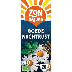 Jumbo Zonnatura Goede Nachtrust Kruideninfusie 20 Zakjes 41 g aanbieding