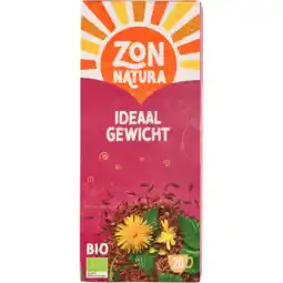 Jumbo Zonnatura Bio Ideaal Gewicht 20 Zakjes 32 g aanbieding