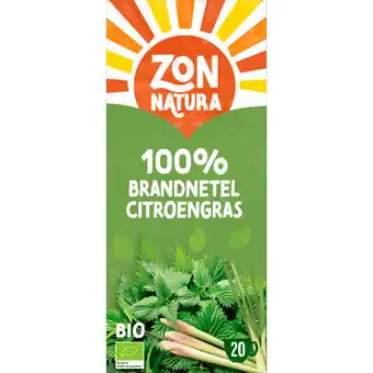 Jumbo Zonnatura Bio 100% Brandnetel Citroengras 20 Zakjes 32 g aanbieding