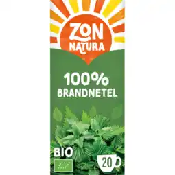 Jumbo Zonnatura Bio 100% Brandnetel Kruideninfusie 20 Zakjes 28 g aanbieding