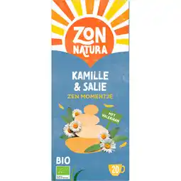 Jumbo Zonnatura Bio Kamille & Salie Zen Momentje 20 Stuks aanbieding
