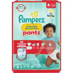 Jumbo Pampers Premium Protection Pants Maat 4, 19 Luierbroekjes aanbieding