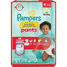 Jumbo Pampers Premium Protection Pants Maat 4, 19 Luierbroekjes aanbieding