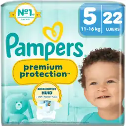 Jumbo Pampers Premium Protection Maat 5, 22 Luiers aanbieding